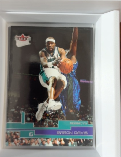 2000 Topps Stadium Club #1 Baron Davis — front