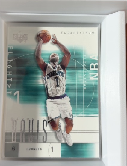 2001-02 Upper Deck Flight Team #1 Baron Davis — front