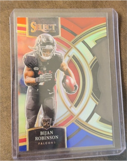2023 Panini Select Premier Level #180 Bijan Robinson — front
