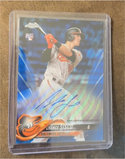 2018 Topps Chrome #RA-CS Chance Sisco — front