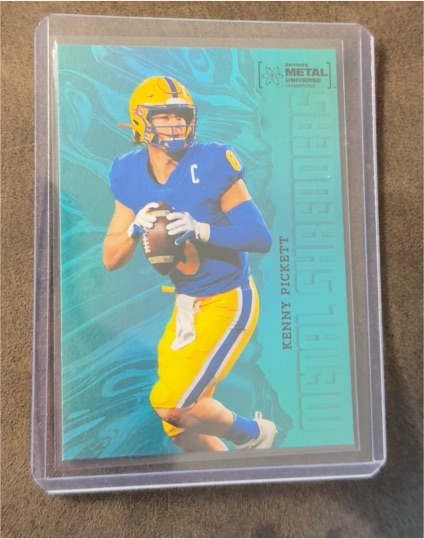 2022 Skybox Metal Universe Champions #135 Kenny Pickett — front