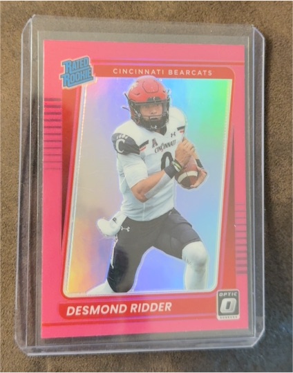 2022 Panini Chronicles Donruss Optic #27 Desmond Ridder — front