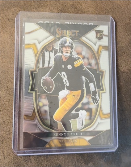 2022 Panini Select #64 Kenny Pickett Rookie Card — front