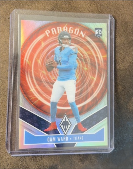 2025 Panini Phoenix #2 Cam Ward Paragon Rookie — front