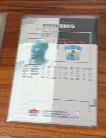 1999-00 Skybox Premium #103 Baron Davis Rookie — front