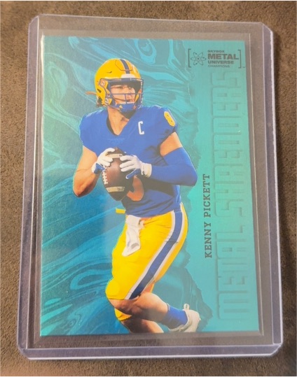 2022 Skybox Metal Universe Champions #135 Kenny Pickett — front