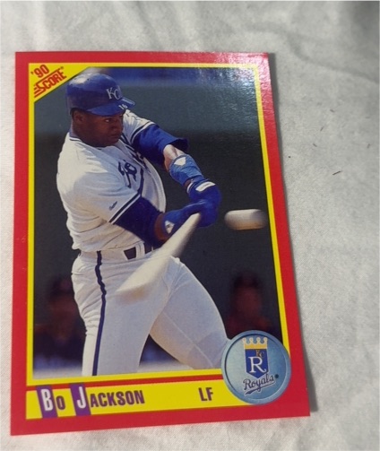 1990 Score #280 Bo Jackson — front