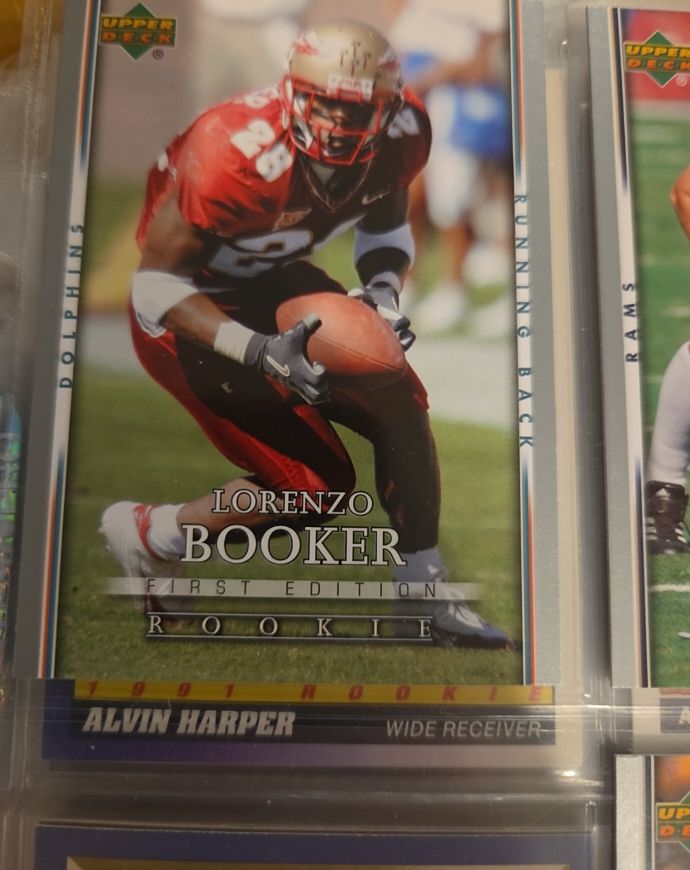 2007 Upper Deck First Edition #148 Lorenzo Booker Rookie — front