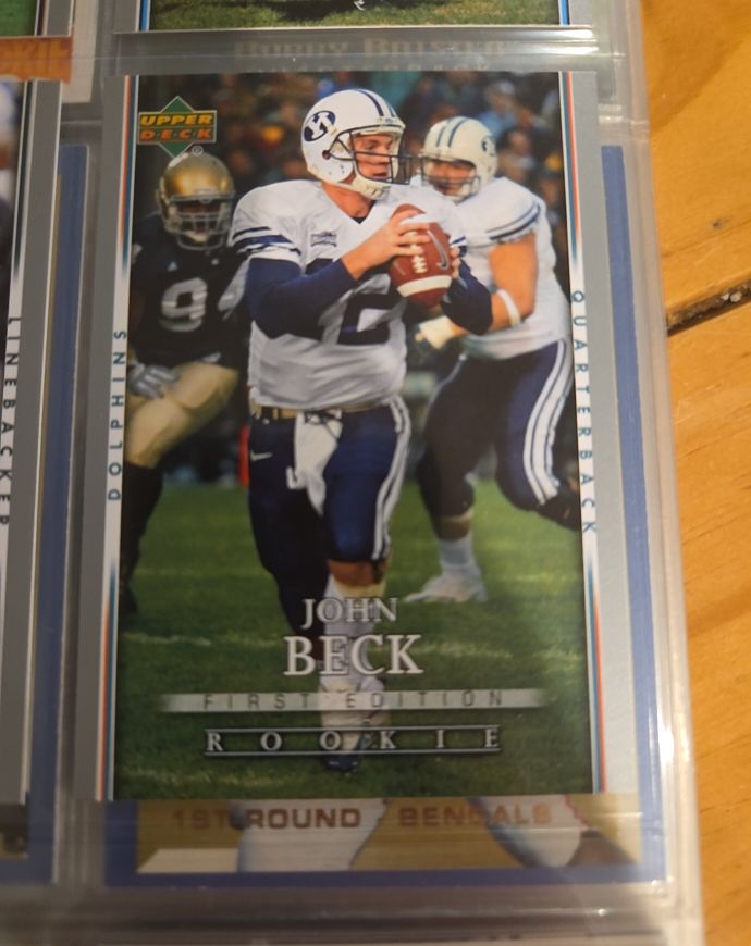 2007 Upper Deck First Edition #129 John Beck Rookie — front