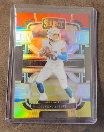 2023 Panini Select Concourse #52 Justin Herbert — front