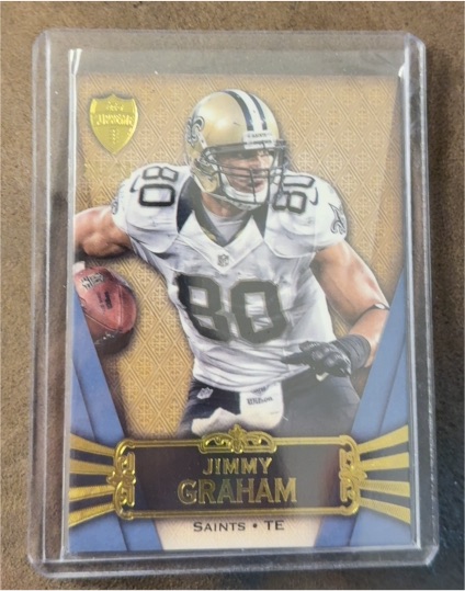 2012 Topps Supreme #35 Jimmy Graham — front