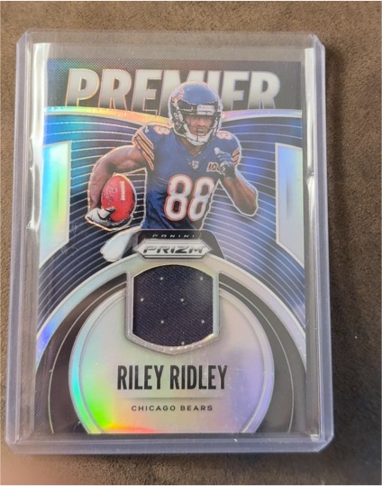 2019 Panini Prizm Premier Jerseys #PJ-RRI Riley Ridley — front