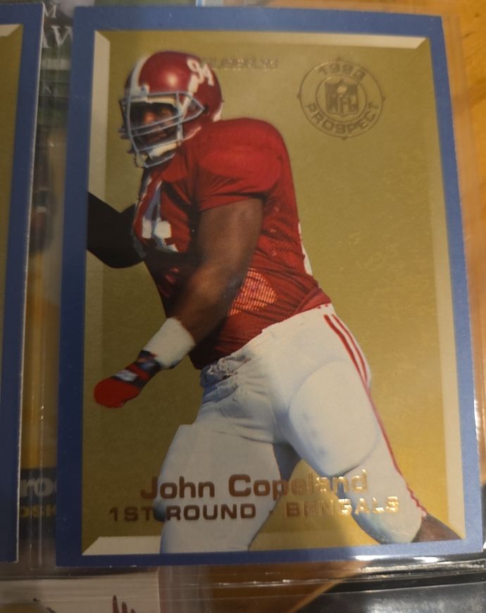 1993 Fleer #3 John Copeland — front