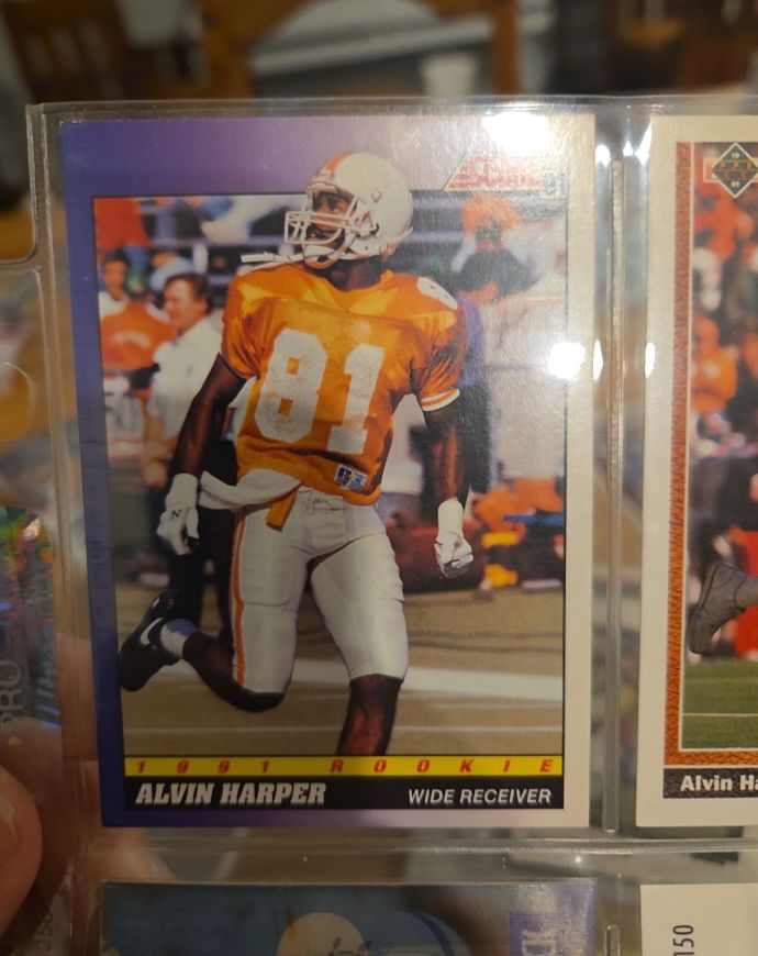 1991 Upper Deck #24 Alvin Harper — front