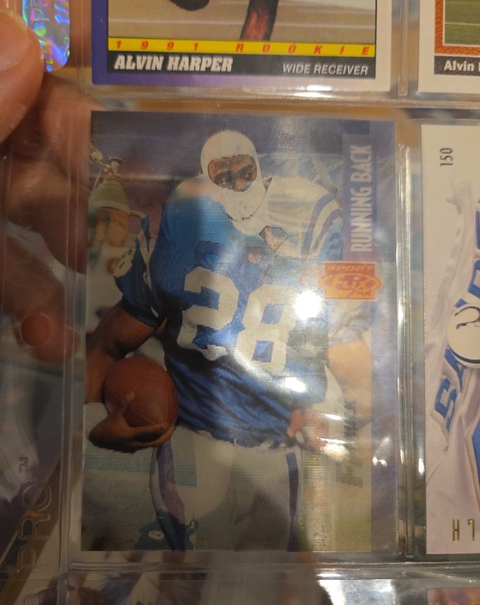 1995 Sportflix #51 Barry Sanders — front