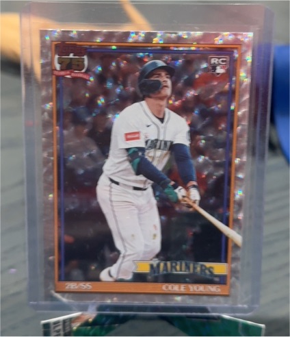 2026 Topps Series 1 #T91-98 Cole Young — front