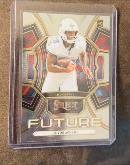 2023 Panini Select Future Insert #FUT-DAC De'Von Achane — front