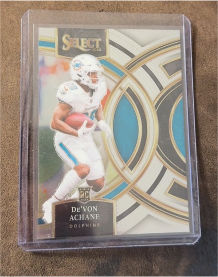 2023 Panini Select Premier Level #176 De'Von Achane — front