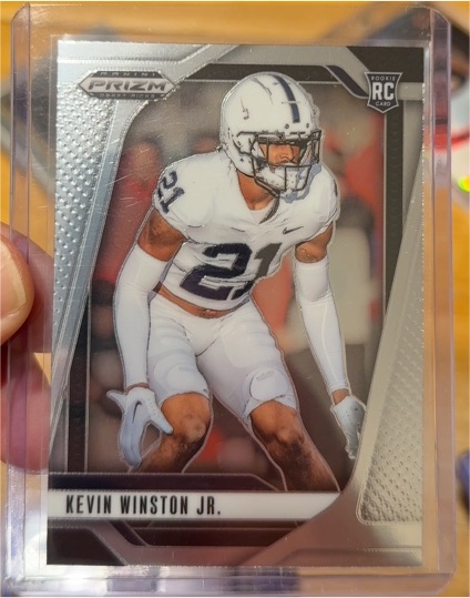2025 Panini Prizm Draft Picks #105 Kevin Winston Jr. — front