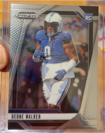 2025 Panini Prizm Draft Picks #46 Deone Walker — front