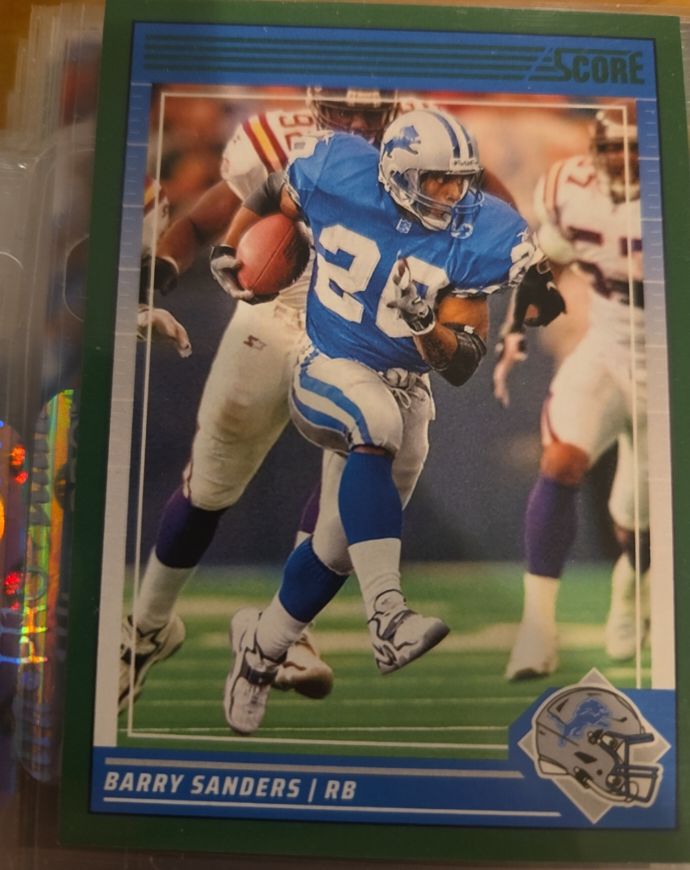 2024 Panini Score #98 Barry Sanders — front