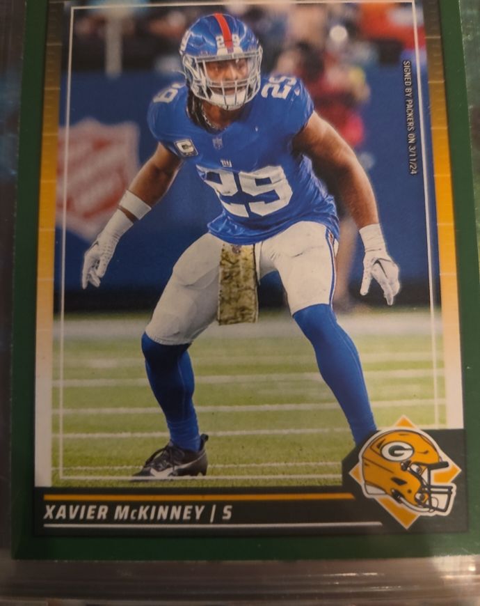 2024 Panini Score #212 Xavier McKinney — front
