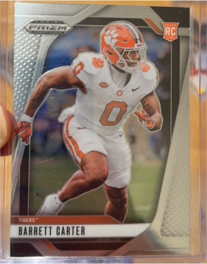 2025 Panini Prizm Draft Picks #16 Barrett Carter — front