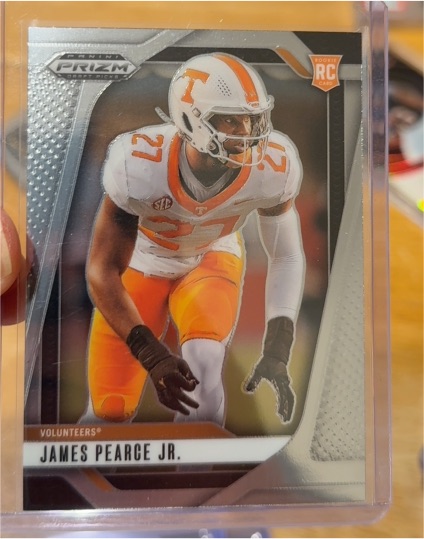 2025 Panini Prizm Draft Picks #121 James Pearce Jr. — front