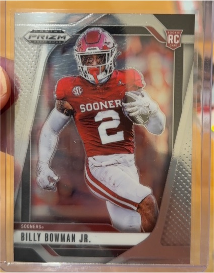 2025 Panini Prizm Draft Picks #87 Billy Bowman Jr. — front