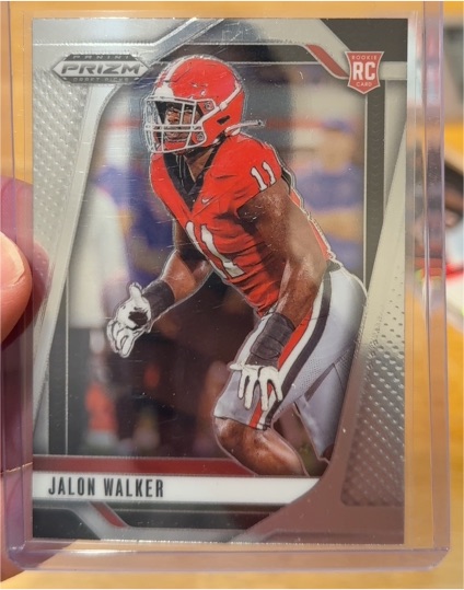 2025 Panini Prizm Draft Picks #30 Jalon Walker — front