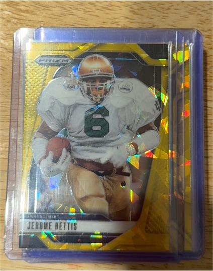 2025 Panini Prizm Draft Picks #185 Jerome Bettis — front