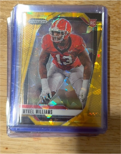 2025 Panini Prizm Draft Picks #31 Mykel Williams — front