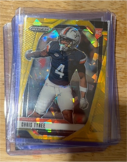 2025 Panini Prizm Draft Picks #143 Chris Tyree — front
