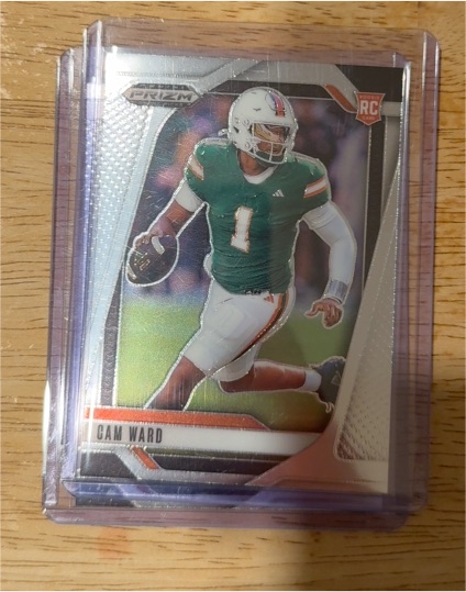2025 Panini Prizm Draft Picks #57 Cam Ward RC — front