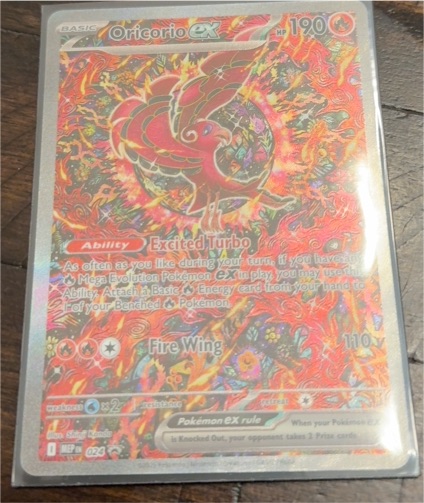 2025 Pokémon ME: Phantasmal Flames Oricorio EX #024 Promo — front