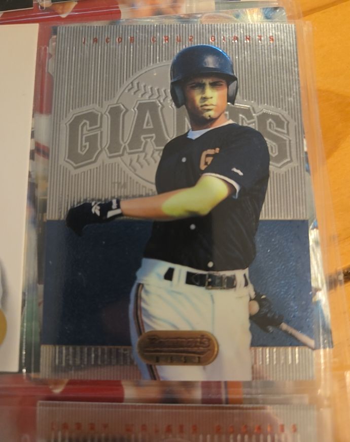 1995 Bowman's Best #85 Jacob Cruz — front