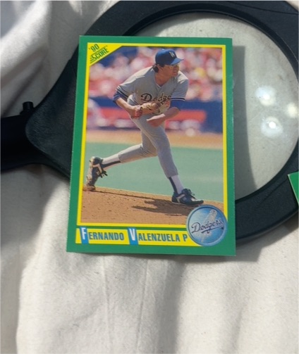 1990 Score #54 Fernando Valenzuela — front
