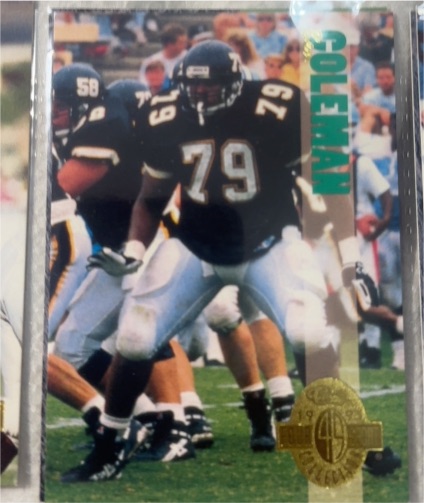 1993 Classic Four Sport #104 Ben Coleman — front