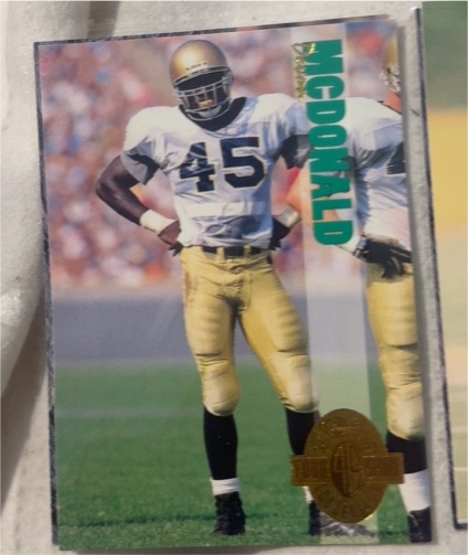 1993 Classic Four Sport #145 Devon McDonald — front