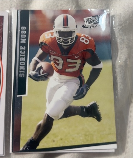 2006 Press Pass SE #24 Sinorice Moss — front