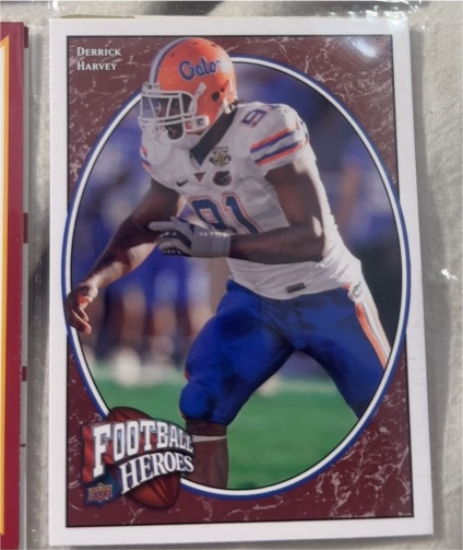 2008 Upper Deck Football Heroes #135 Derrick Harvey — front