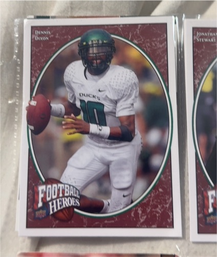2008 Upper Deck Football Heroes #133 Dennis Dixon — front