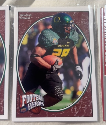 2008 Upper Deck Football Heroes #164 Jonathan Stewart — front
