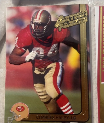 1991 Action Packed #243 Charles Haley — front
