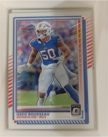 2025 Panini Donruss Optic #88 Greg Rousseau — front