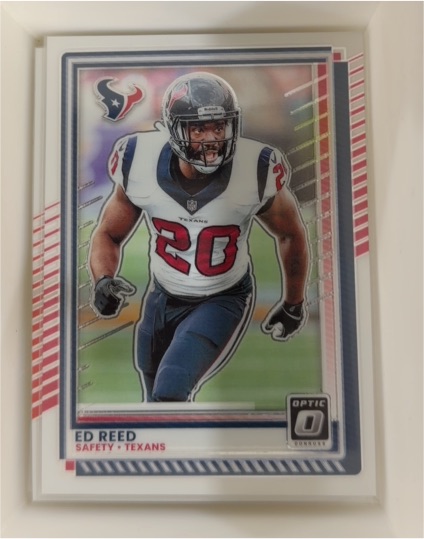 2025 Panini Donruss Optic #125 Ed Reed Houston Texans — front