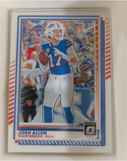 2025 Panini Donruss Optic #70 Josh Allen — front