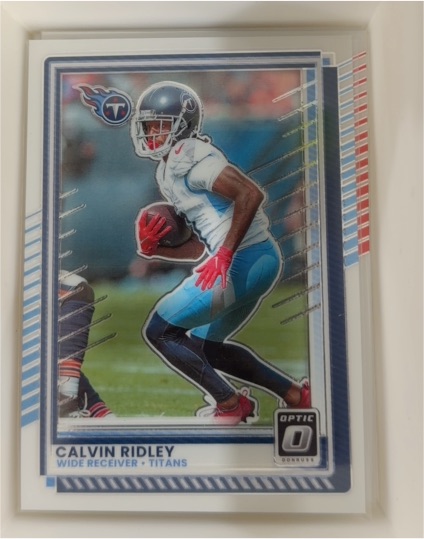 2025 Donruss Optic #110 Calvin Ridley — front