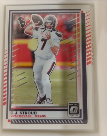 2025 Donruss Optic #162 C.J. Stroud — front