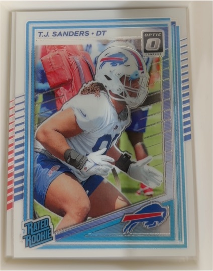 2025 Panini Donruss Optic #226 T.J. Sanders — front